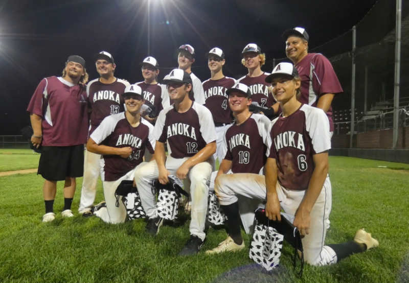 Anoka, Edward B. Cutter Post 102 Division I, D10 NH 2021 Baseball Team The American Legion